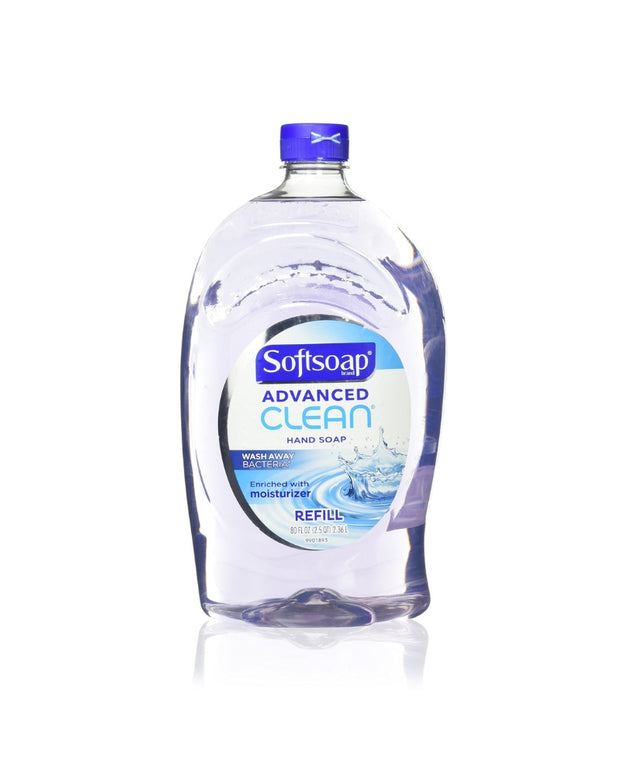 Softsoap Handsoap, Refill, Washes Away Bacteria, 80 Fl Oz