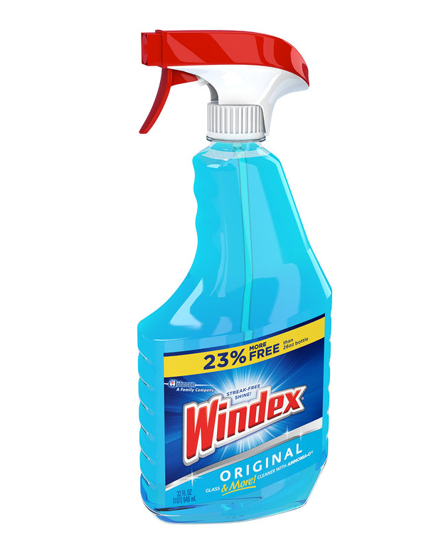 Windex Glass & Multi Surface Cleaner, 32 Oz, Pack of 3
