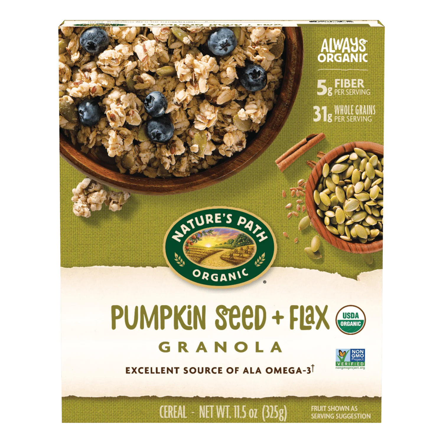 Natures Path Organic Pumpkin Seed + Flax Granola 35.3 oz