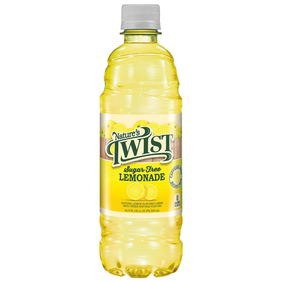 Nature's Twist Sugar Free Lemonade 24 pack, 405.6 Fl Oz (Pack of 24)