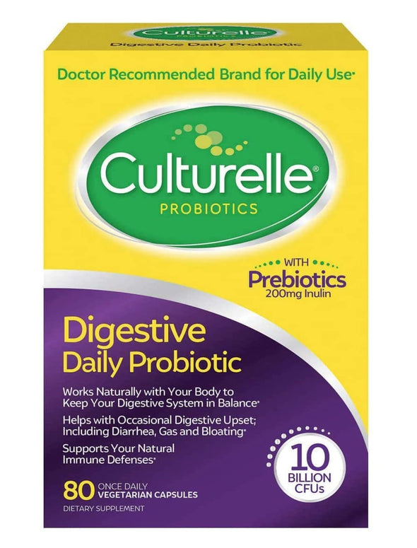 Culturelle Digestive Health Probiotic, 80 Capsules