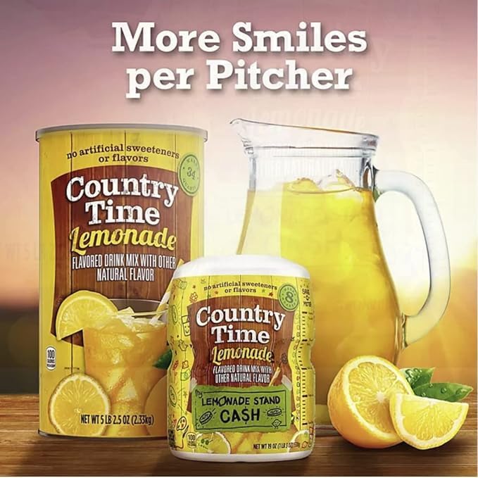 Country Time Powdered Lemonade Drink Mix (82.5 oz.) - (1 Pack) (Lemonade)