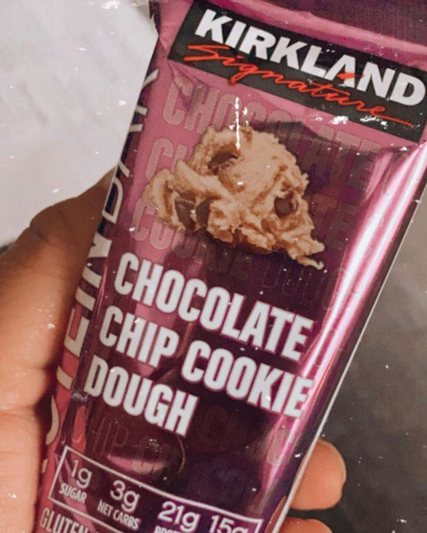 Kirkland Signature Protein Bars Chocolate Chip Cookie Dough, 20-count 2.12OZ