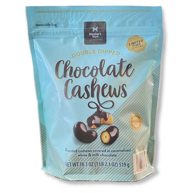 Member’s Mark Double Dipped Chocolate Cashews (18.3 oz.)