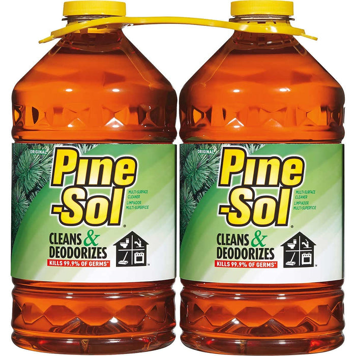 Pine-Sol All Purpose Cleaner Jugs, Pine, 200 Fl Oz, (Pack of 2)