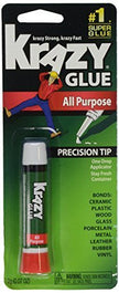 Krazy Glue KG585 Instant Purpose Tube 0.07-Ounce Clear-Pack of 12