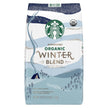 Starbucks Organic Coffee Winter Blend Whole Bean Medium Roast Arabica, Chocolate, 40 Oz