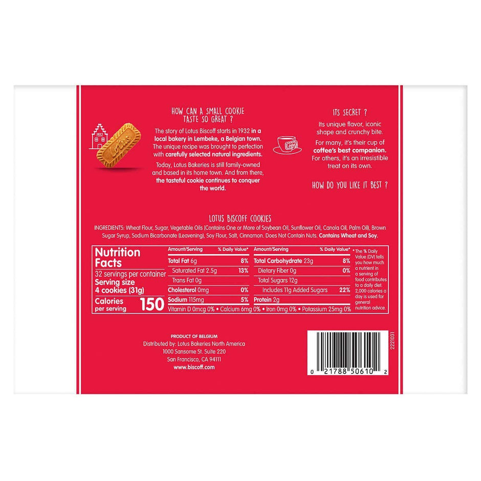 Lotus Biscoff Four Family Packs in One Box, 35.2 (pack of 2)