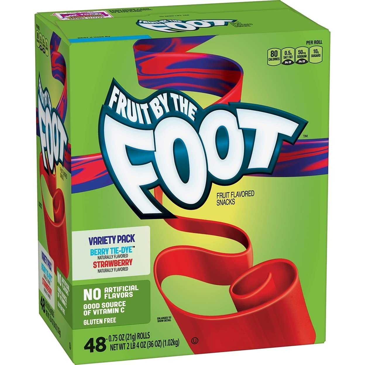 Fruit By The Foot Variety Pack (48 ct)