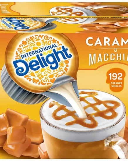 International Delight Caramel Macchiato Creamer 1 Pack 192 count, 84 Fl Oz