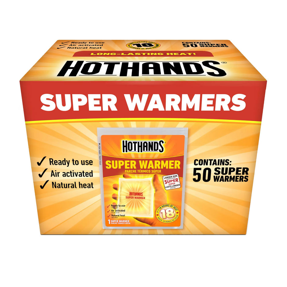 HotHands Hand and Body Super Warmers Bulk 50 pk. Box