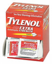 Tylenol Extra Strength Acetaminophen Individually Wrapped Medication, 50 Doses of Two Tablets, 500mg