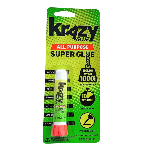 Krazy Glue Elmer's Original Crazy Super Glue All Purpose Instant Repair, 3 Piece