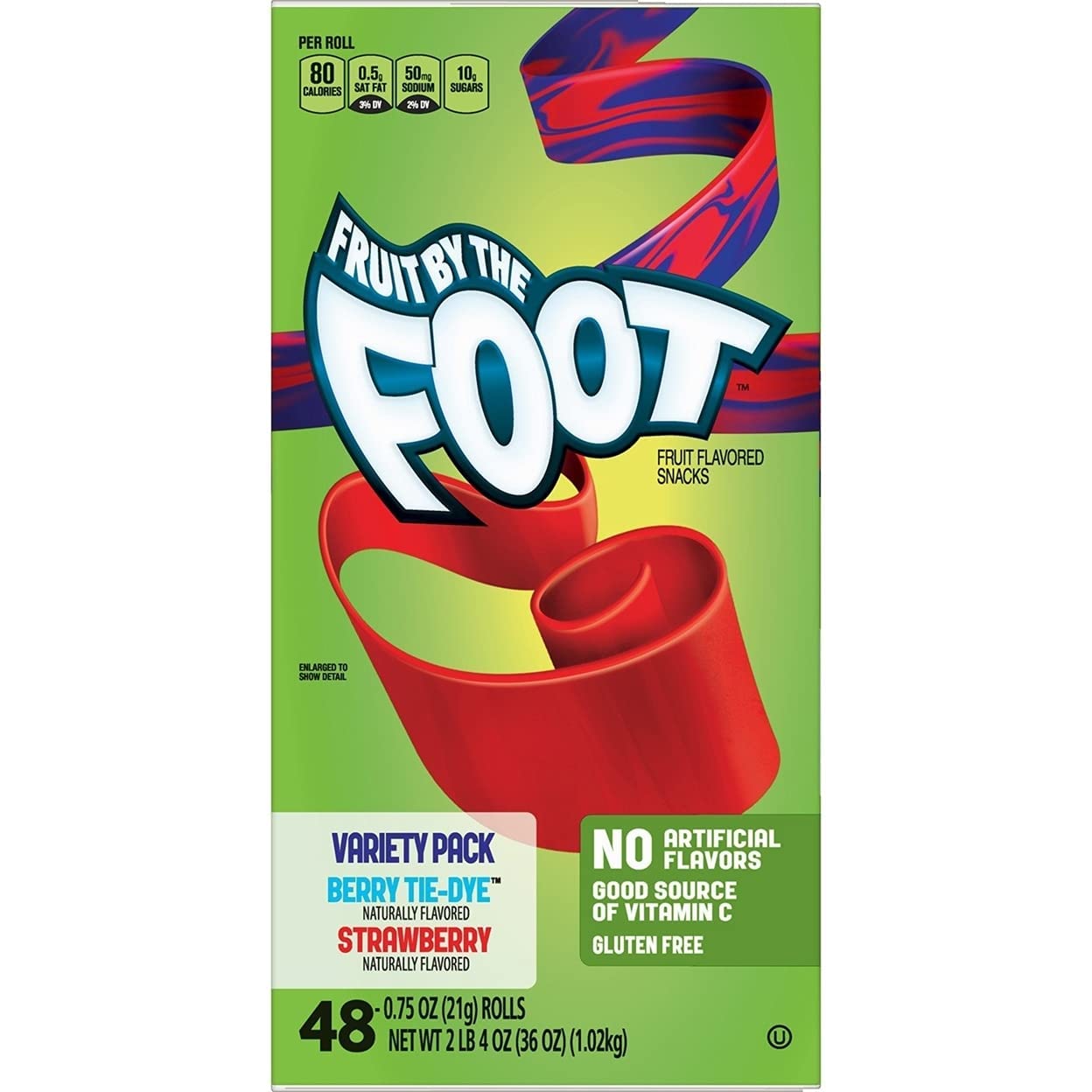 Fruit By The Foot Variety Pack (48 ct)