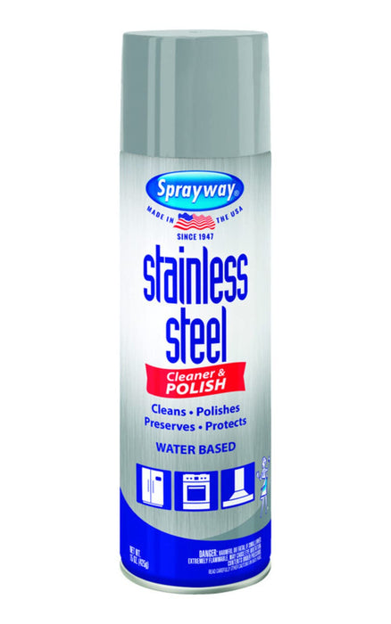 Sprayway No Scent Stainless Steel Cleaner 15 ounce Spray