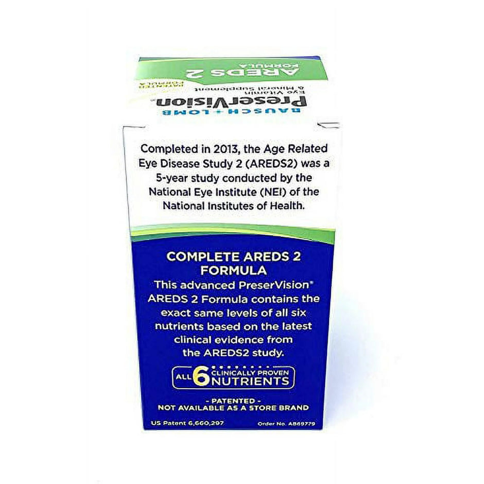 PreserVision AREDS 2 Formula Eye Vitamin & Mineral Supplement - 210 Softgels