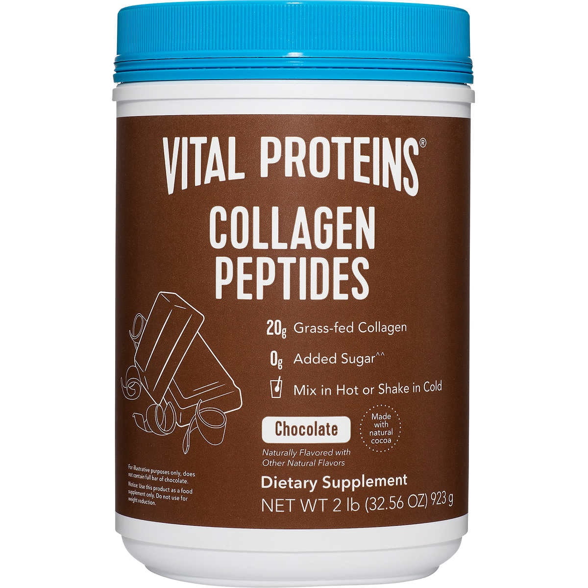 Vital Proteins Collagen Peptides, Chocolate, 32.56 Ounce