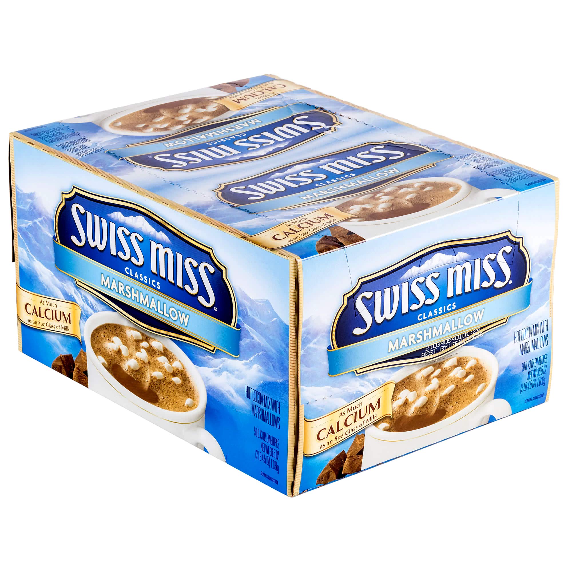 Swiss Miss 635937 Swiss Miss Marshmallows Cocoa 0.73 Oz. 50/Box (GOV47492)