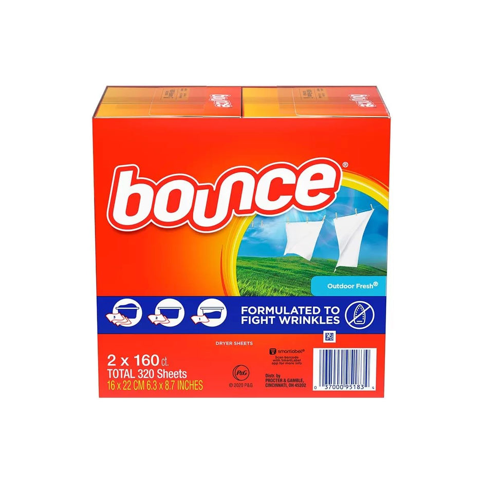 Bounce Dryer Sheets (320 ct.) SCS