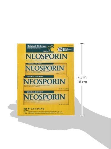 Neosporin Original First Aid Antibiotic Ointment Combo Pack, 2oz