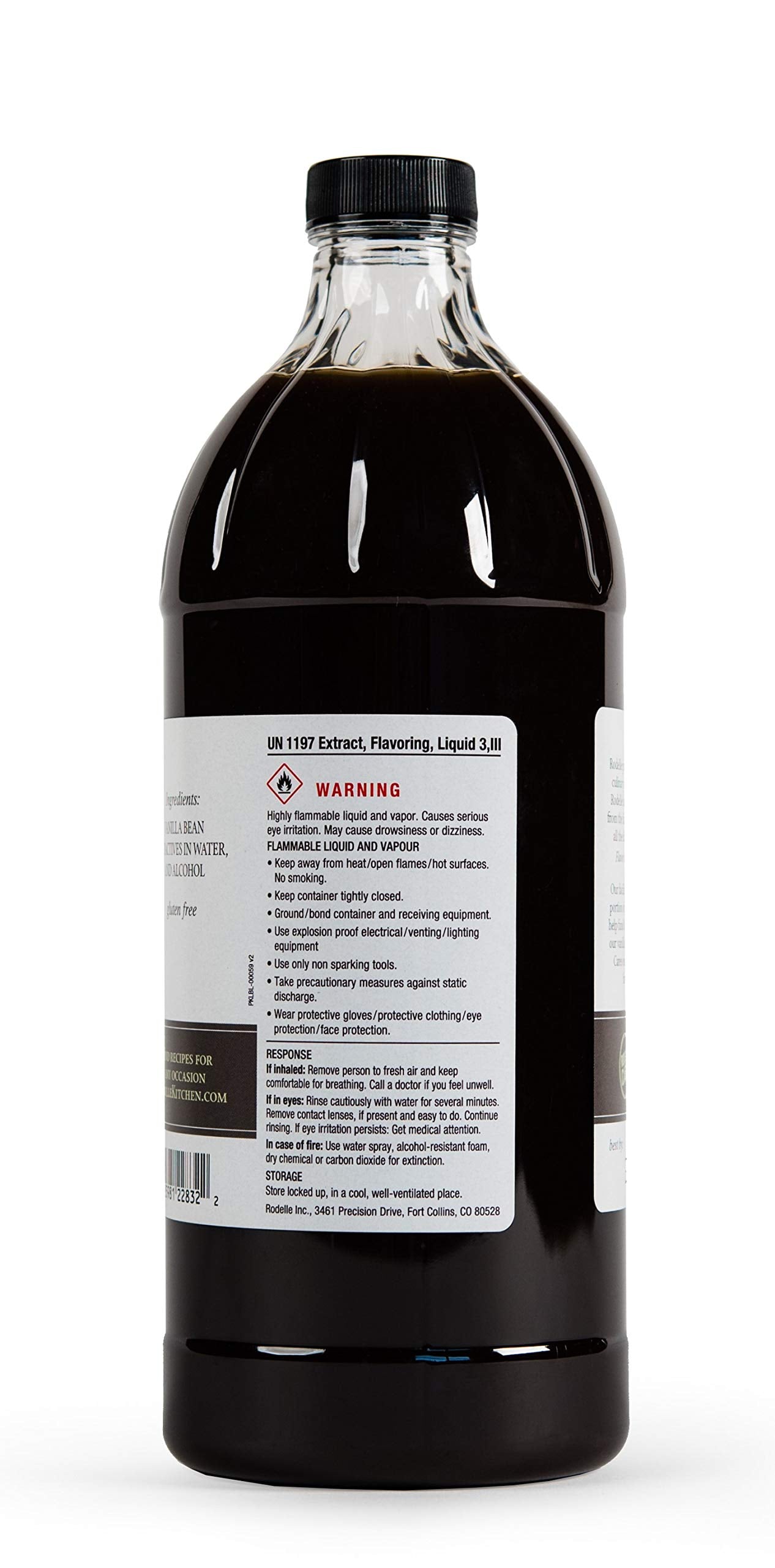 Rodelle Pure Vanilla Extract, 32 Ounce