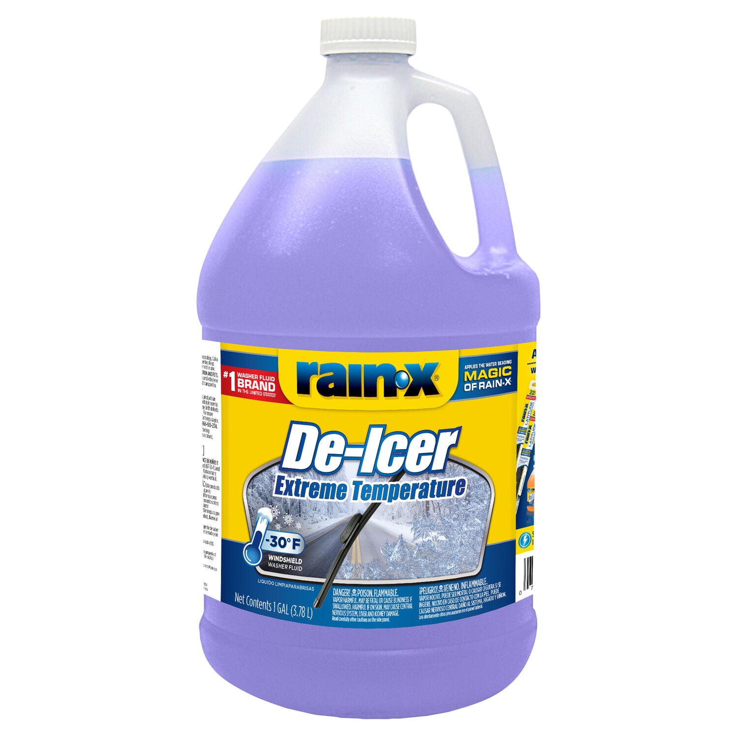 Rain-X -30°F De-Icer Windshield Washer Fluid - 1 Gallon Pallet(210 Units)