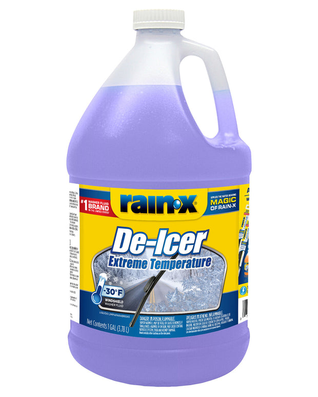Rain-X -30°F De-Icer Windshield Washer Fluid - 1 Gallon Pallet(210 Units)