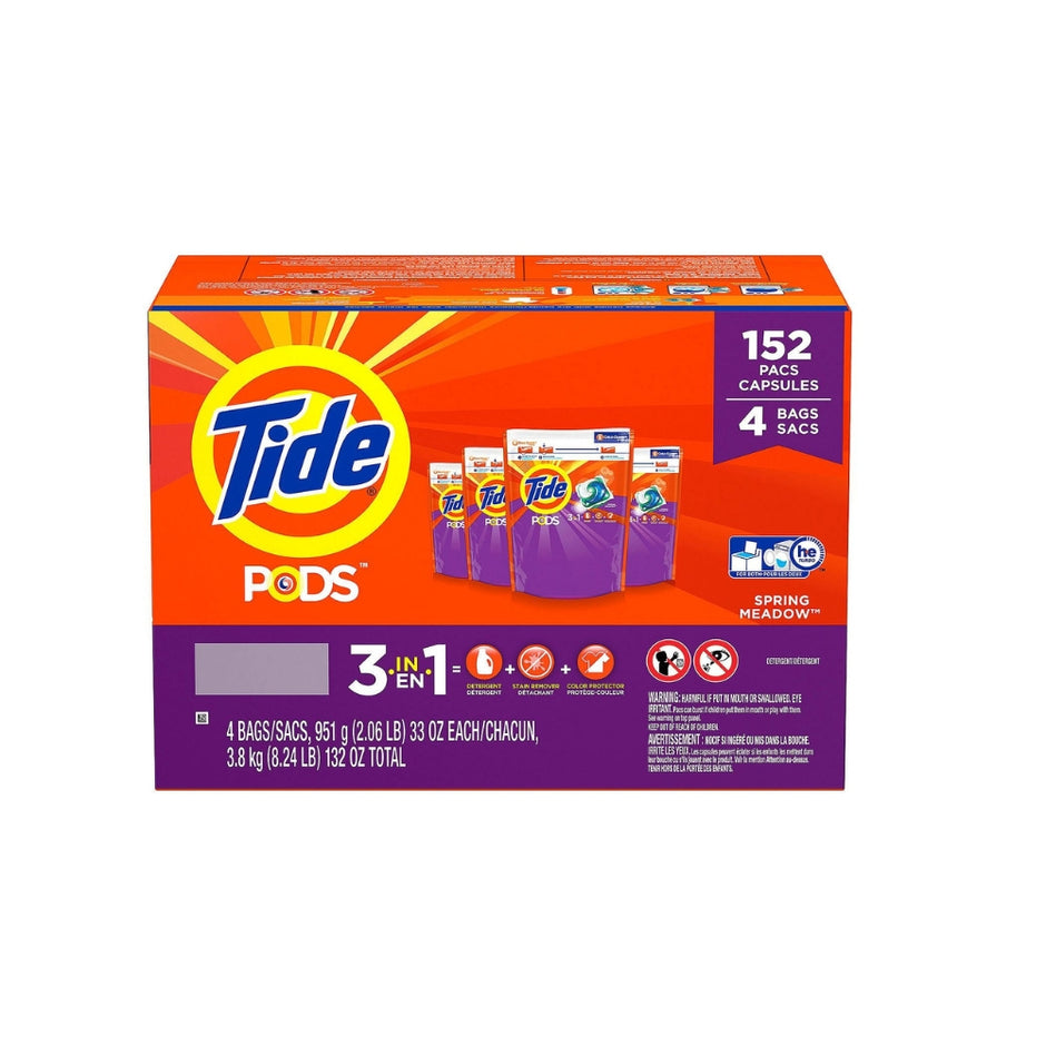 Tide Spring Meadow Pods, 152 Count