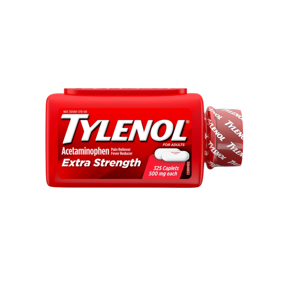 Tylenol Extra Strength Caplets, Fever Reducer and Pain Reliever, 500 mg, 325 ct.