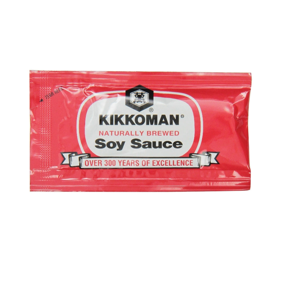 Kikkoman Soy Sauce Packets, 500 Count (Pack of 1)