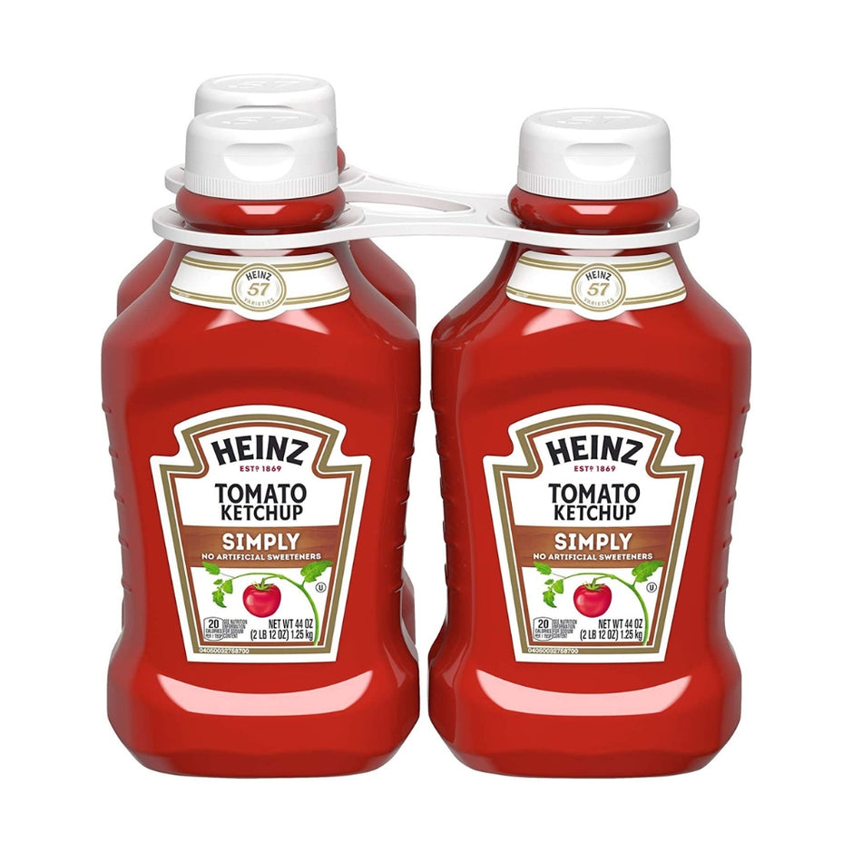 Heinz Simply Heinz Tomato Ketchup - 3 Count (44 oz)