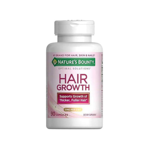 Nature's Bounty Optimal Solutions Hair Growth, 90 Capsules