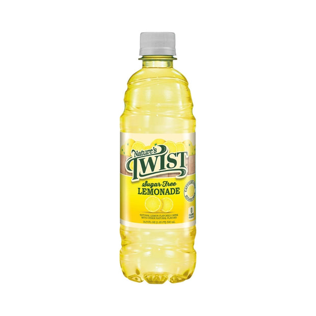 Nature's Twist Sugar Free Lemonade 24 pack, 405.6 Fl Oz (Pack of 24)