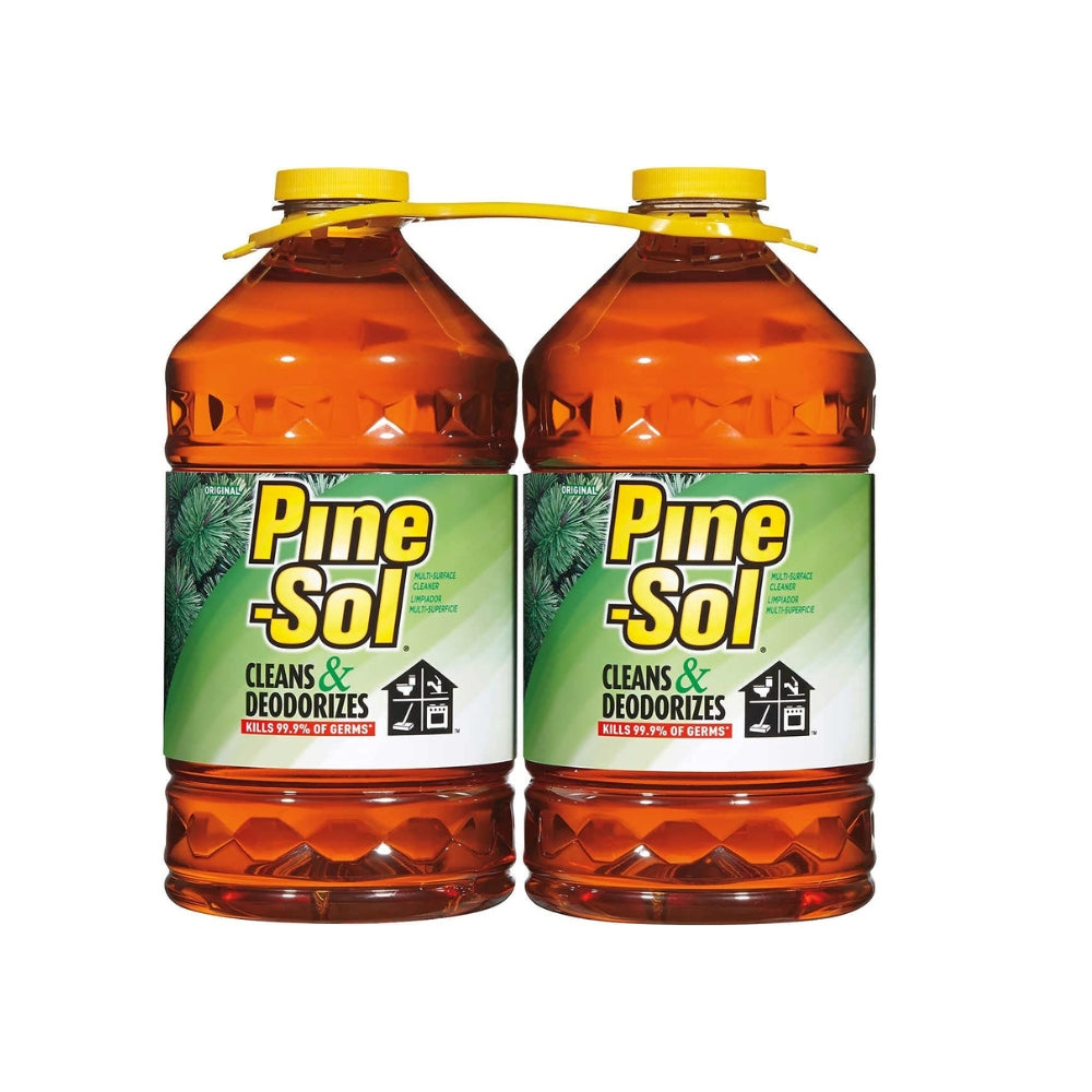 Pine-Sol All Purpose Cleaner Jugs, Pine, 200 Fl Oz, (Pack of 2)