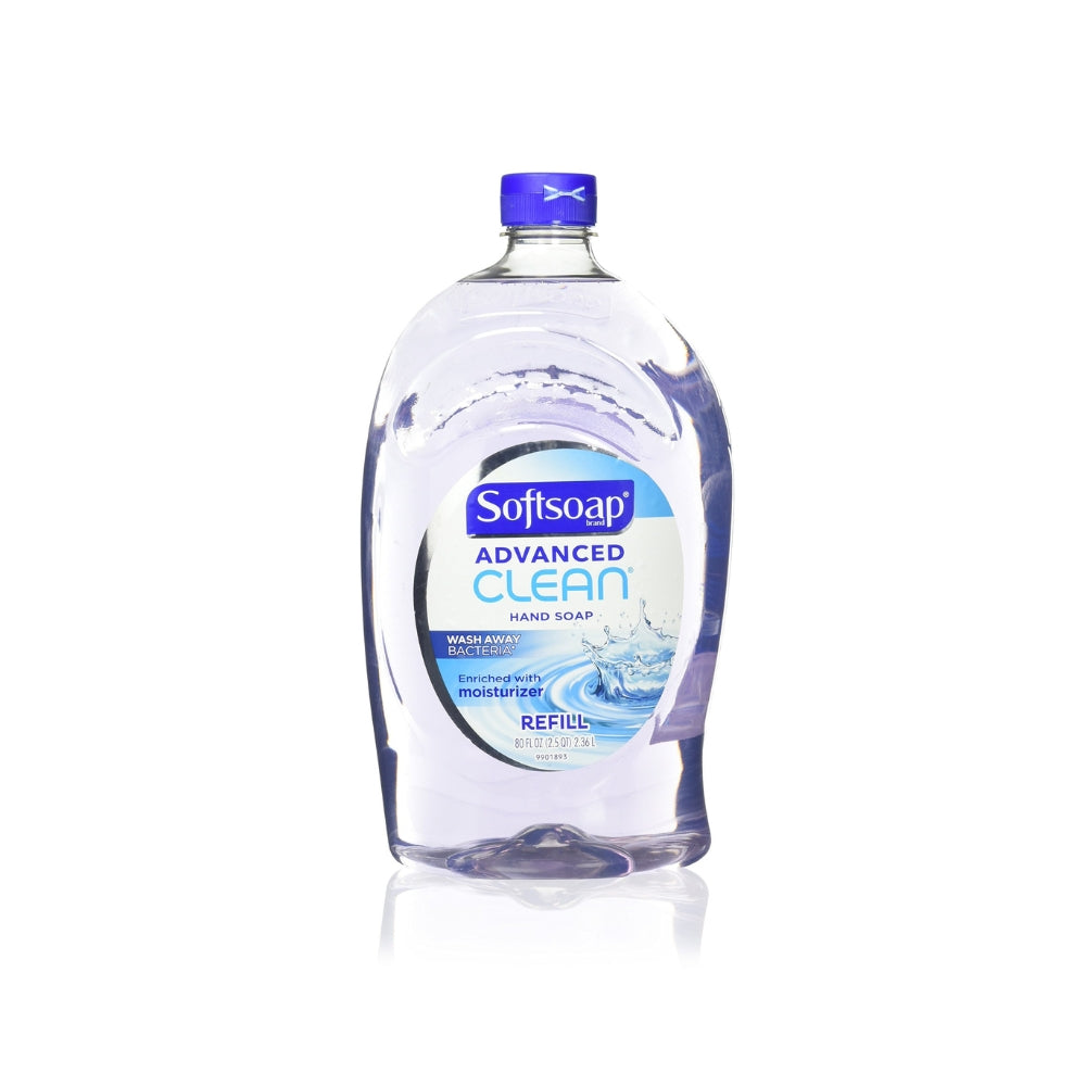 Softsoap Handsoap, Refill, Washes Away Bacteria, 80 Fl Oz