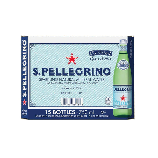 SAN PELLEGRINO Sparkling Mineral Water 15 pk, 26.36 FZ