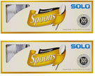 Solo White Heavyweight Spoons, 500 Count (2 Pack)