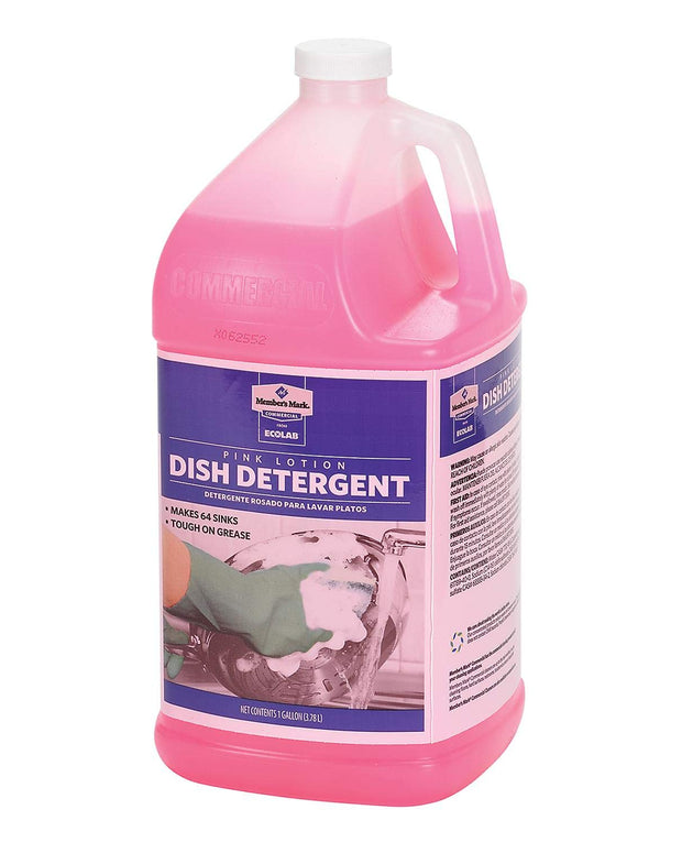 Member's Mark Commercial Pink Lotion Dish Detergent (1 Gallon) (2 Pack)