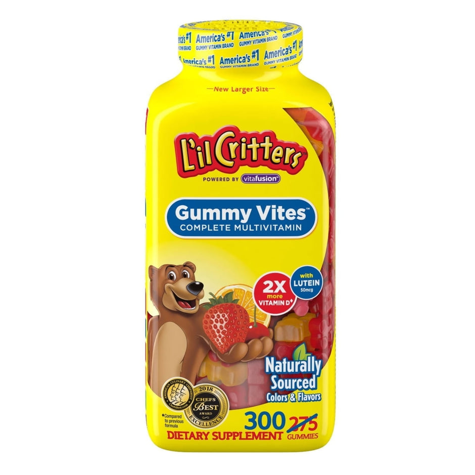 L'il Critters Gummy Vites Gummy Bears (300 Count)