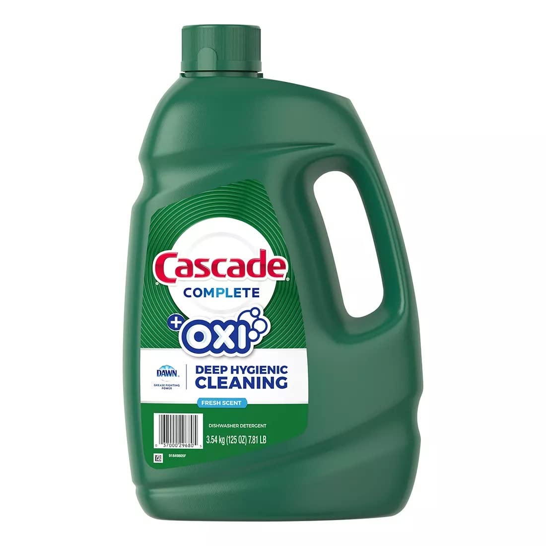 CASCADE Cascade Complete Gel and Oxi Dishwasher Detergent, 125 Fl. oz.