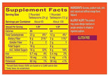 Metamucil Fiber 4-in-1 Psyllium Fiber Supplement Powder with Real Sugar, Orange (55 oz)