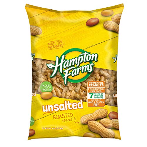 Item of Hampton Farms Unsalted in-Shell Peanuts (5 lbs.) - Pack of 1