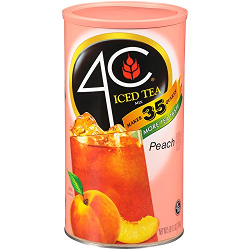 4C Iced Tea Mix Peach 35 qt. (Pack of 2)