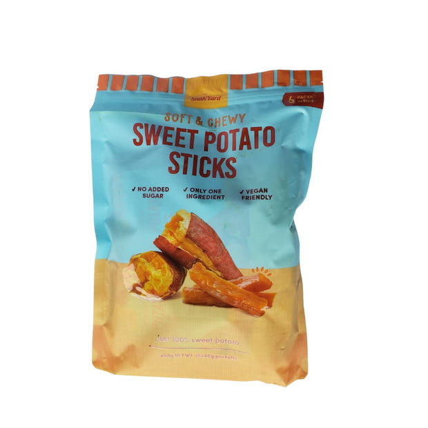 SnakYard Sweet Potato Sticks 6/2.8OZ (1.05LBS)