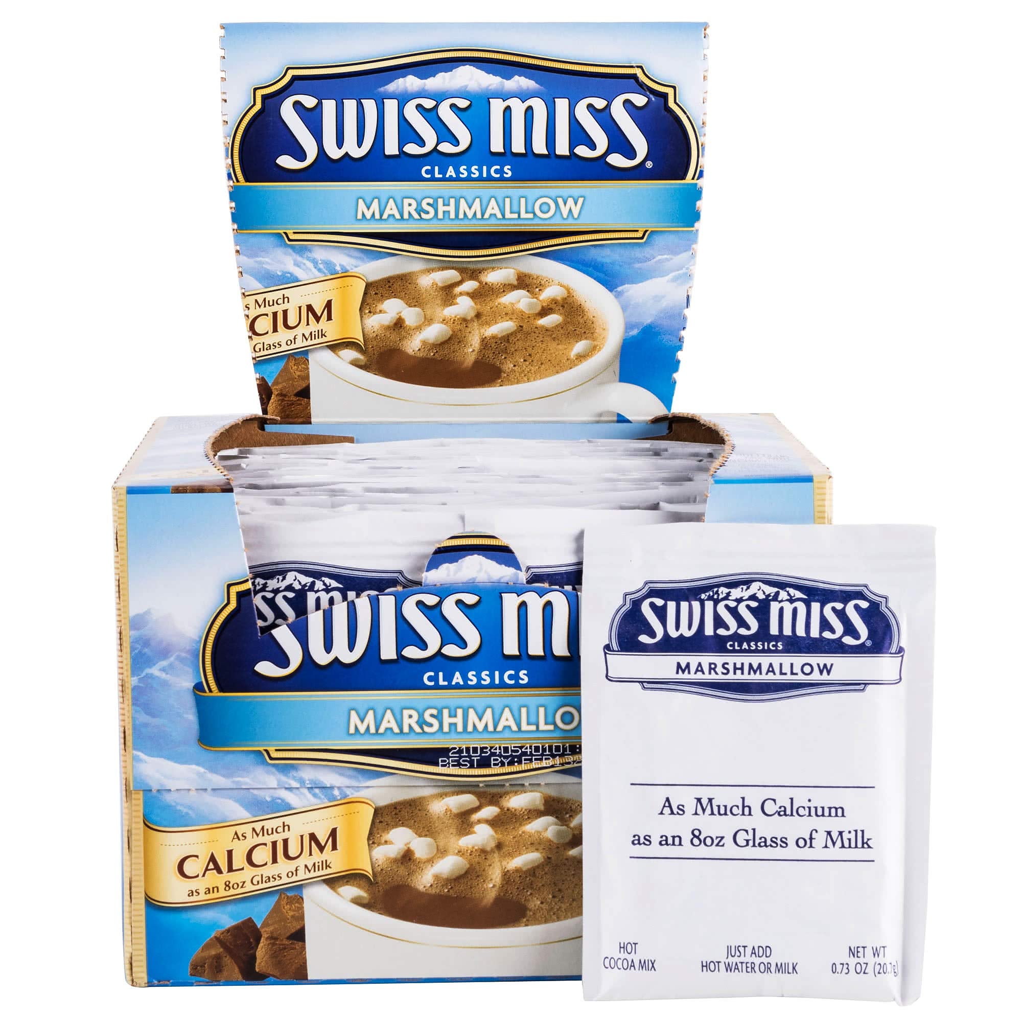 Swiss Miss 635937 Swiss Miss Marshmallows Cocoa 0.73 Oz. 50/Box (GOV47492)