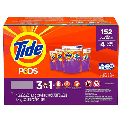 Tide Spring Meadow Pods, 152 Count