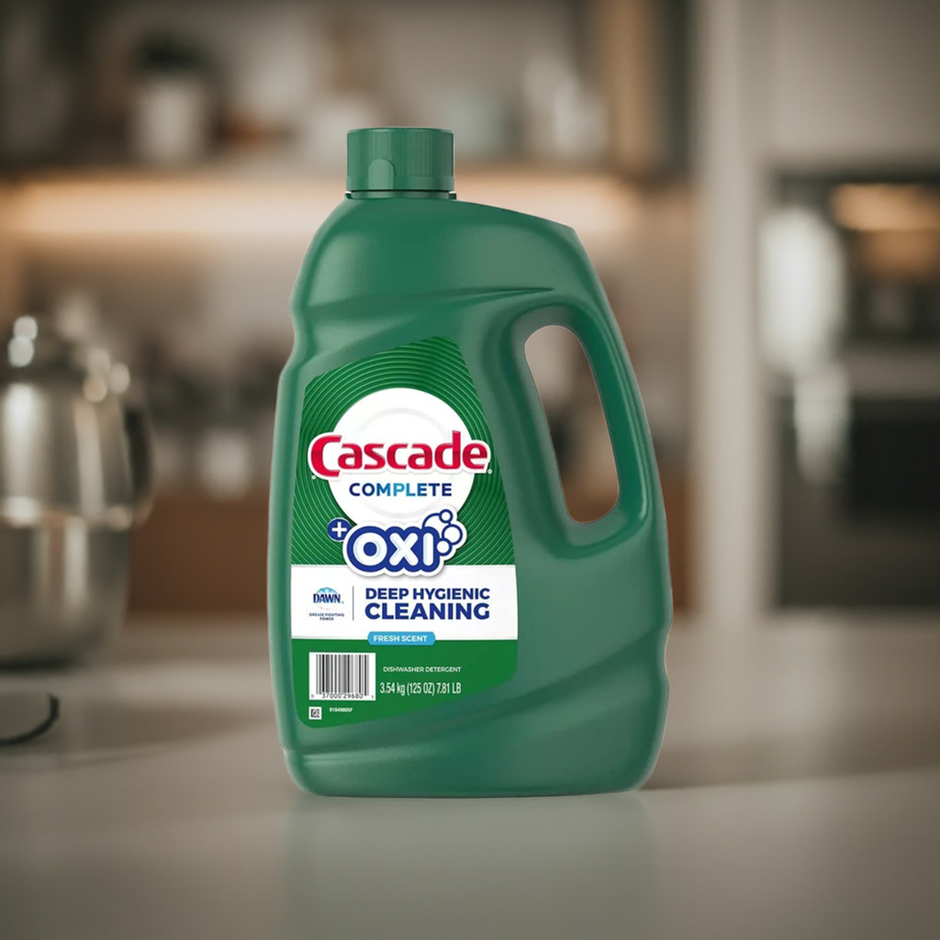 CASCADE Cascade Complete Gel and Oxi Dishwasher Detergent, 125 Fl. oz.