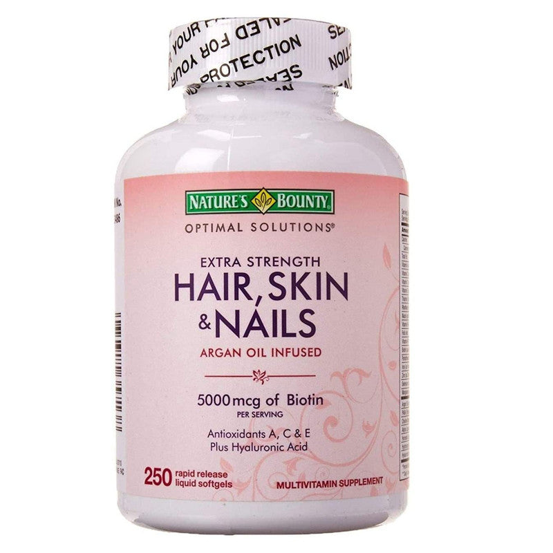 Nature's Bounty Hair, Skin and Nails, 250 Softgels